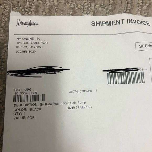 Christian Louboutin so kate 120 size 7.5 patten leather - Picture 8 of 8